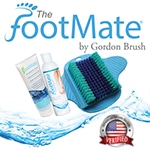 foot massager; foot scrubber; foot cleaner; foot massaging system; foot cleaning system; foot stimulator; American made; Podiatrist recommended; shower foot massager; bath foot massager; shower foot cleaner; bath foot cleaner; beautiful feet